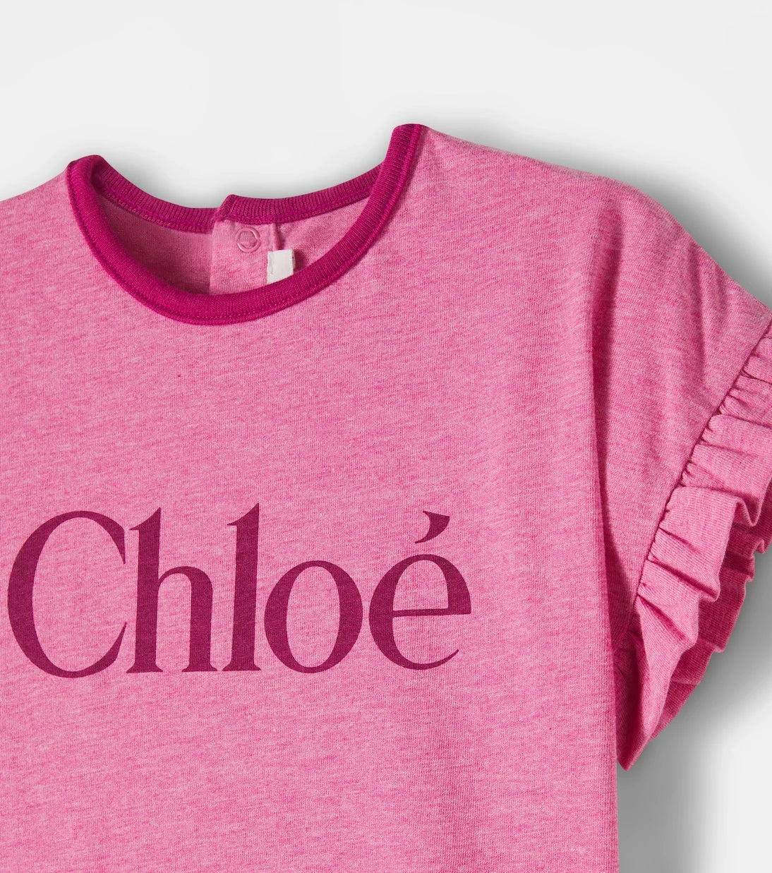 Chloé Kids - Baby logo cotton dress