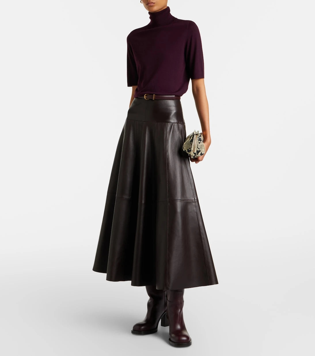 Jardin des Orangers - Turtleneck virgin wool sweater
