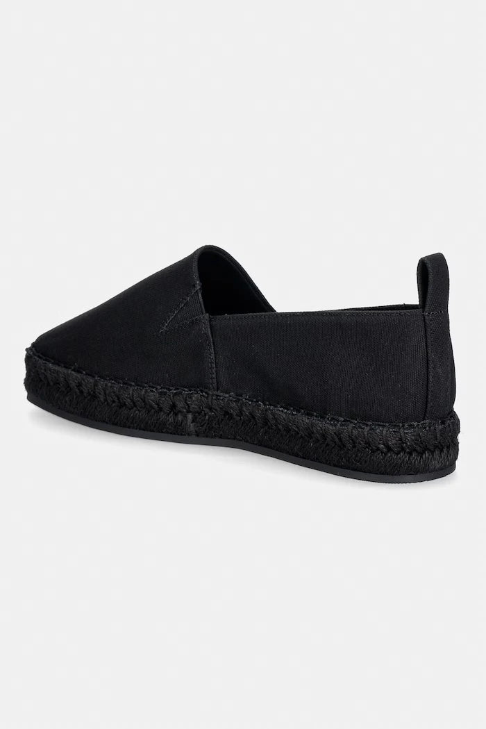 Calvin Klein Kadın Espadril OBLIQUE ESPADRILLE CANVAS