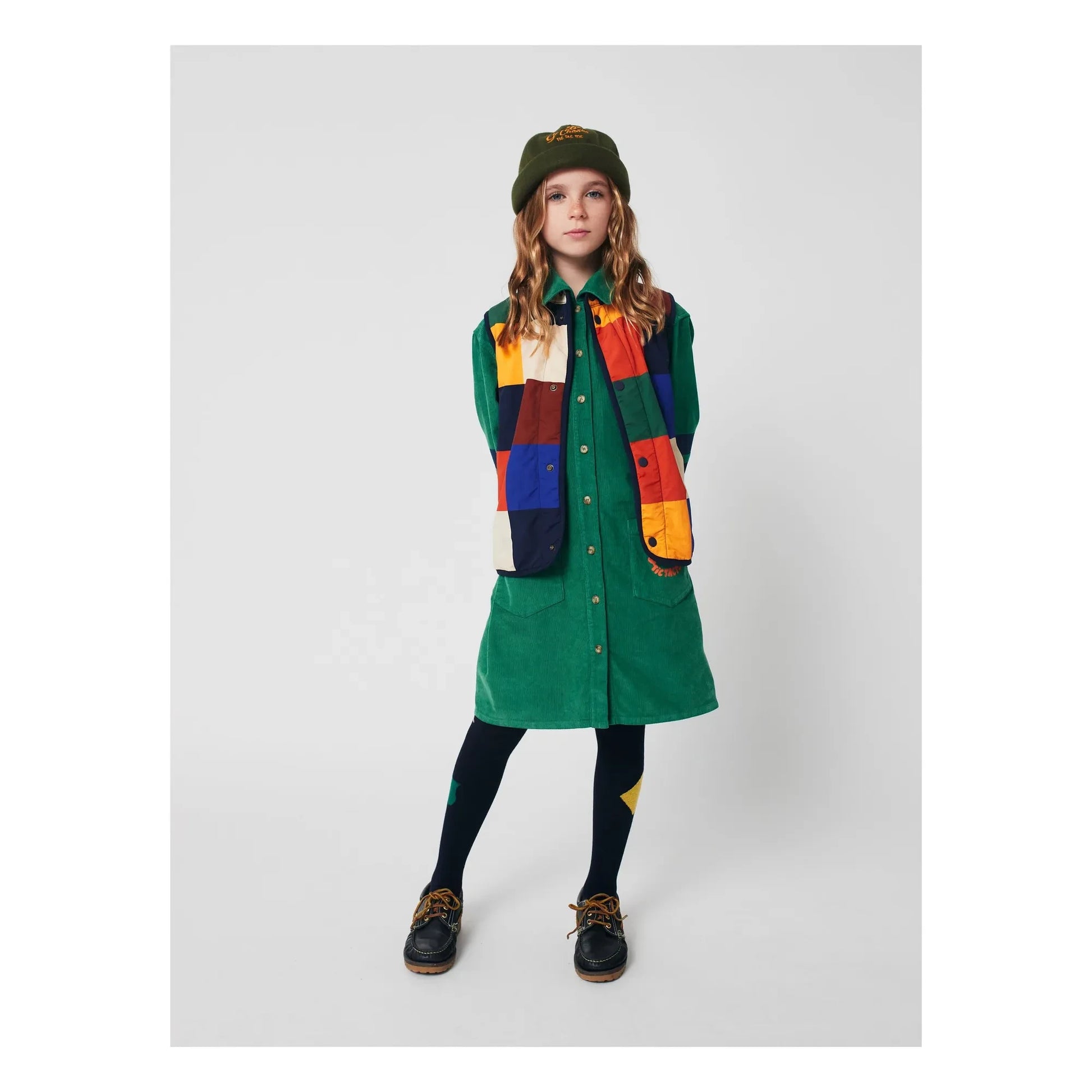 Bobo Choses - Organic cotton Jocker tights | Midnight blue