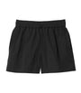 Black Nylon EKD Shorts