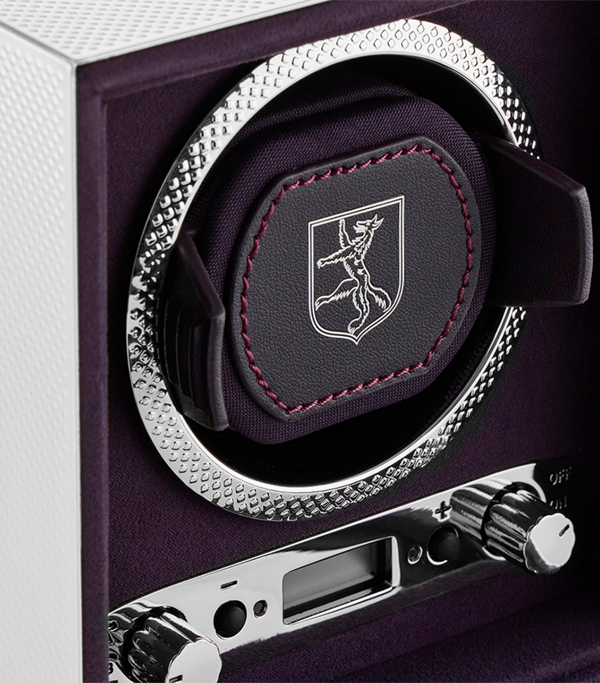 Silver Single Watch Winder