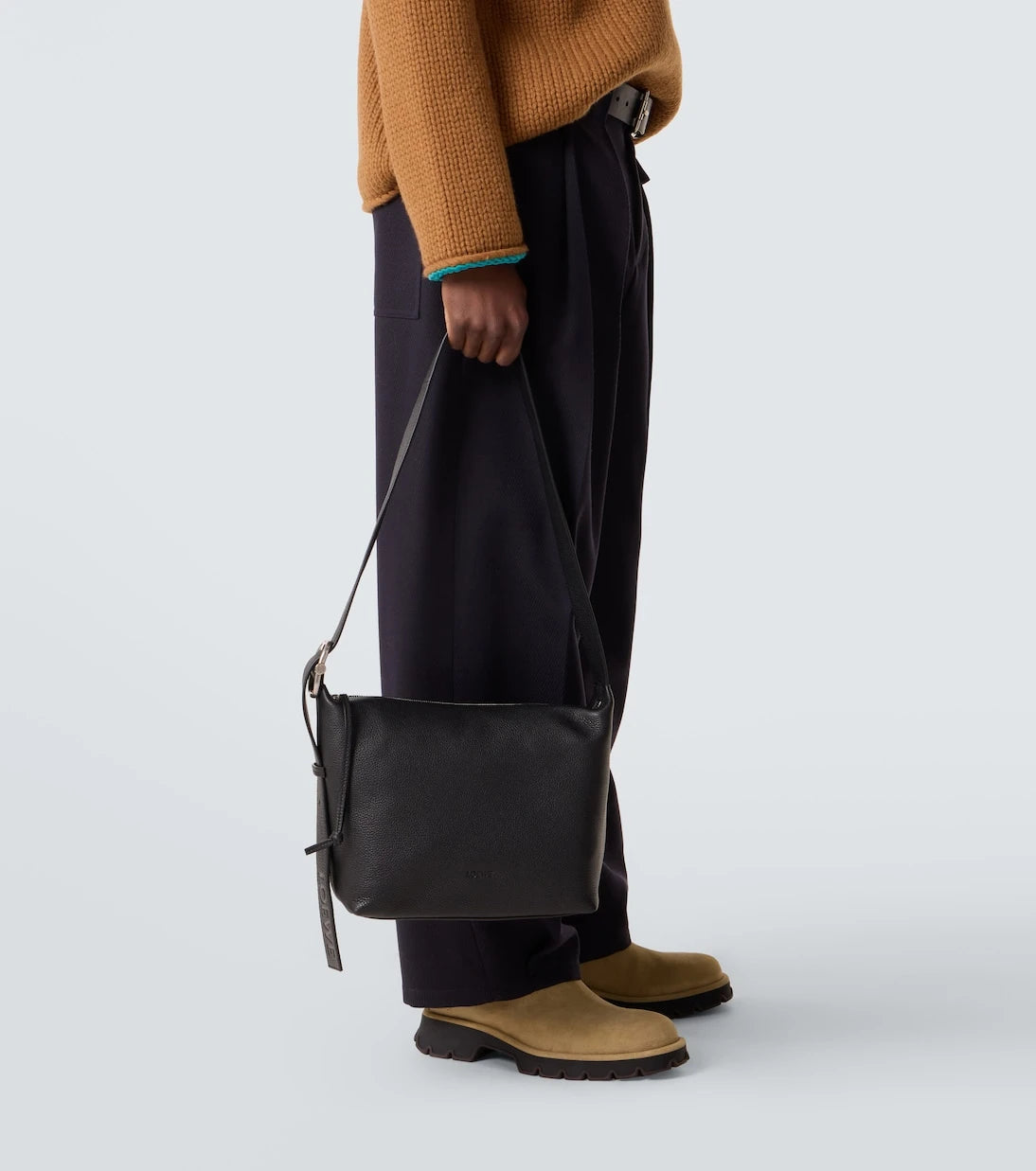 Loewe - Loop leather shoulder bag