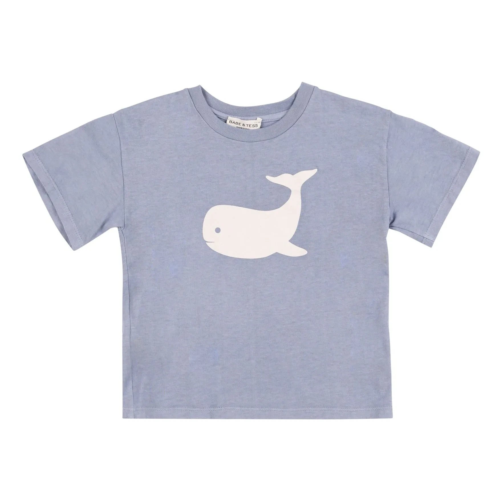 Babe & Tess - Whale T-shirt | Navy blue