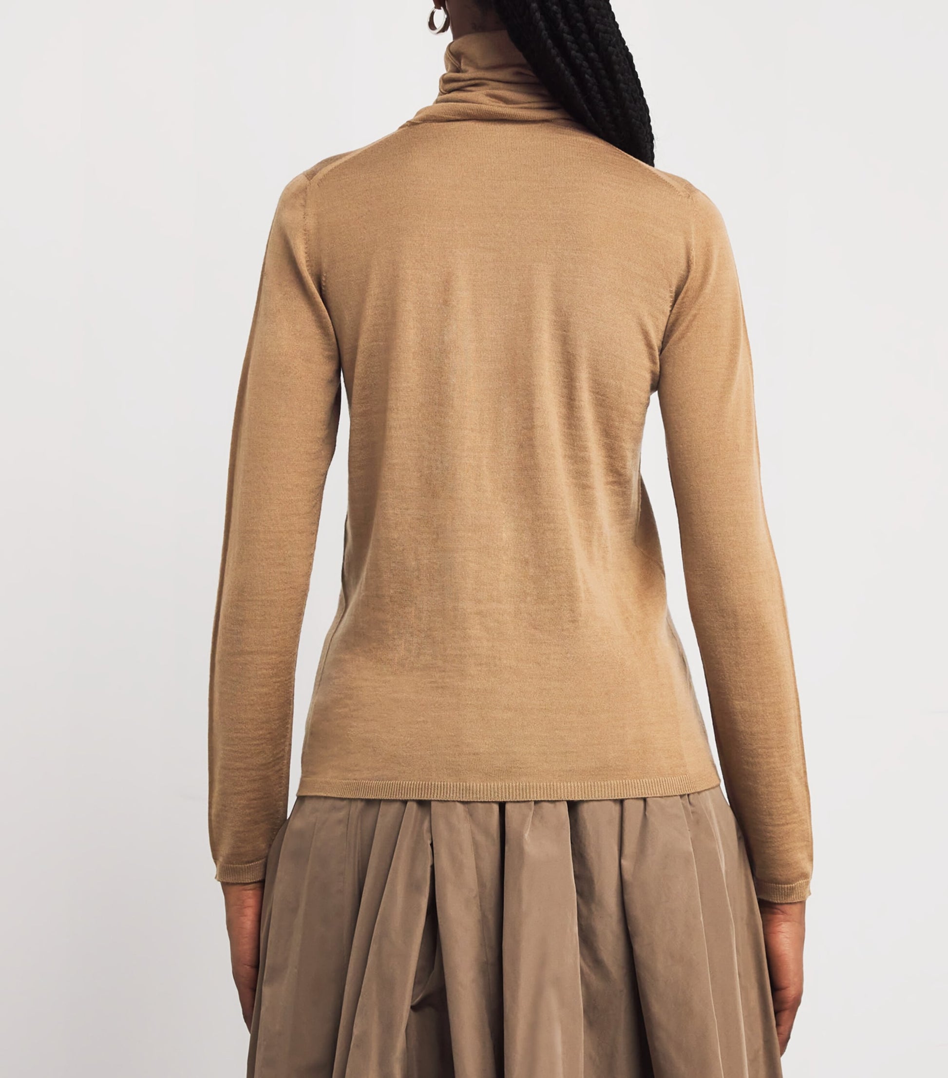 Virgin Wool Rollneck Sweater