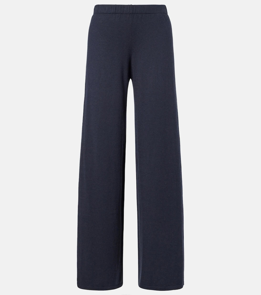 Lisa Yang - Aina cotton and cashmere wide-leg pants
