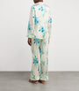 Silk Floral Lila Asterias Pyjama Set