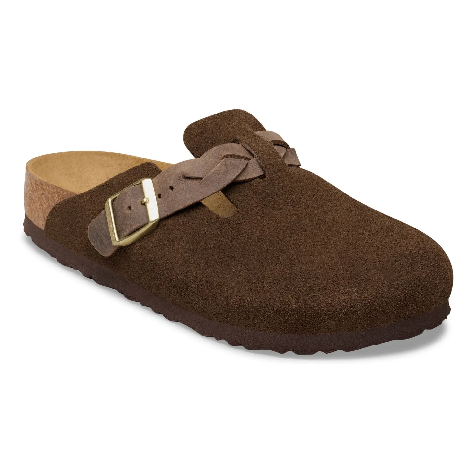 BIRKENSTOCK - Boston Braided Sweden clogs | Brown