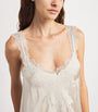 TORLOWEI Ivory Silk Lace Patsy Nightdress