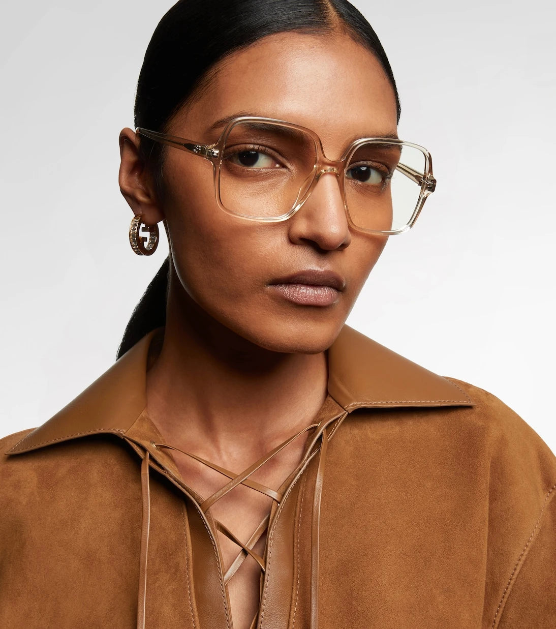 Gucci - Optical Native GG square glasses