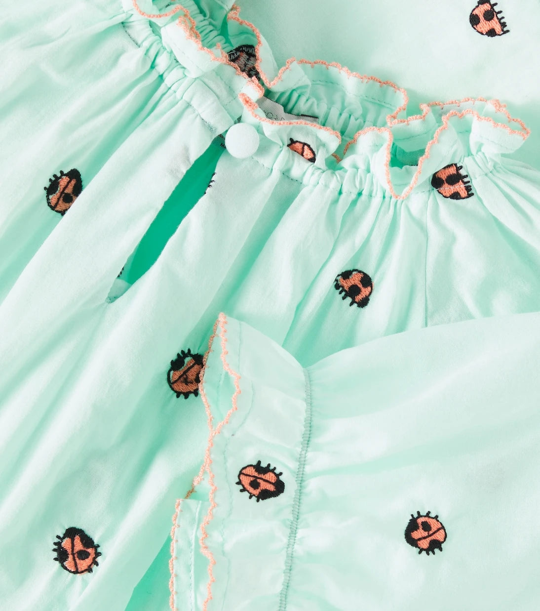 Stella McCartney Kids - Embroidered cotton dress