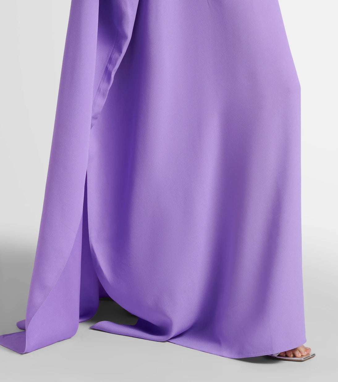 Taller Marmo - Mila off-shoulder crêpe cady kaftan