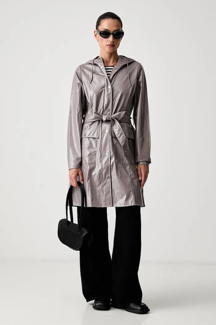 Rains Kadın Geçiş Montu Curve Long Jacket W3