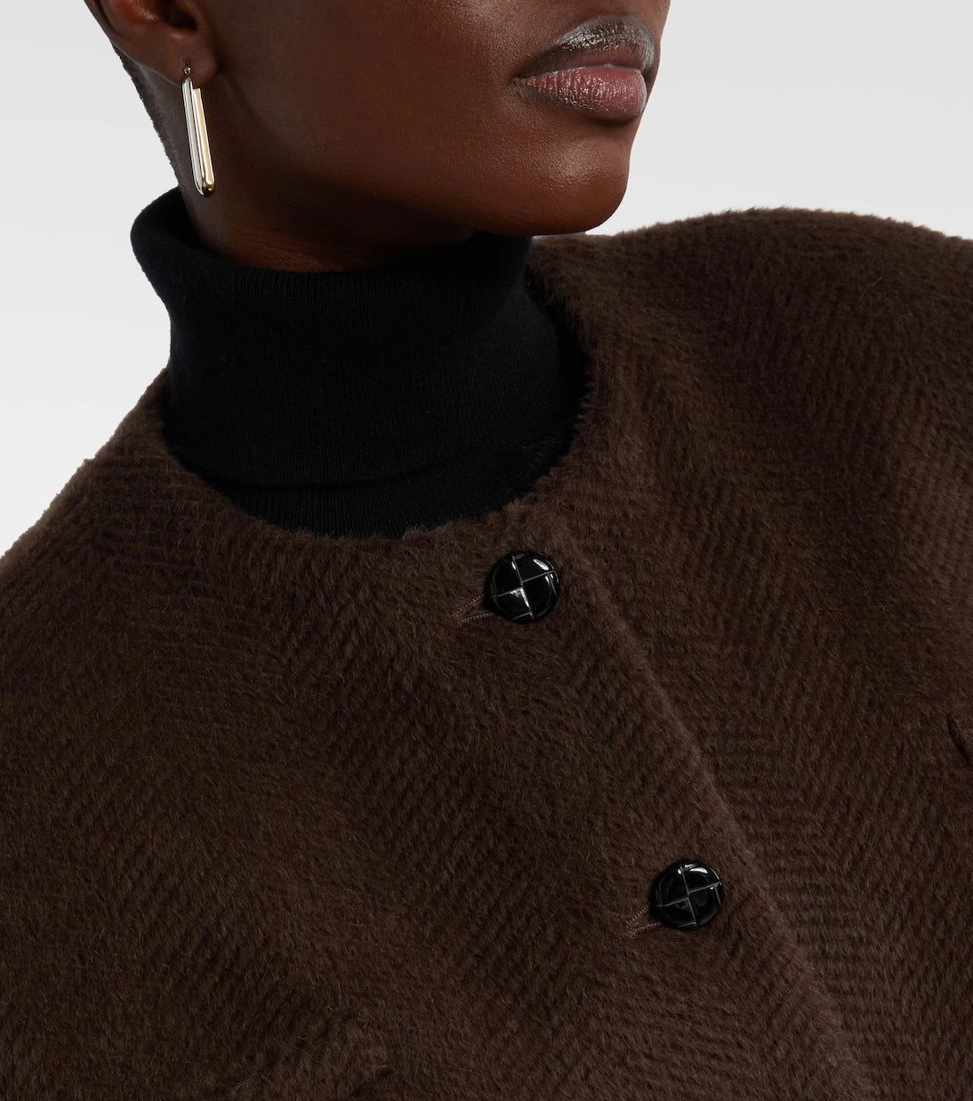Blazé Milano - Gliss chevron alpaca and wool jacket