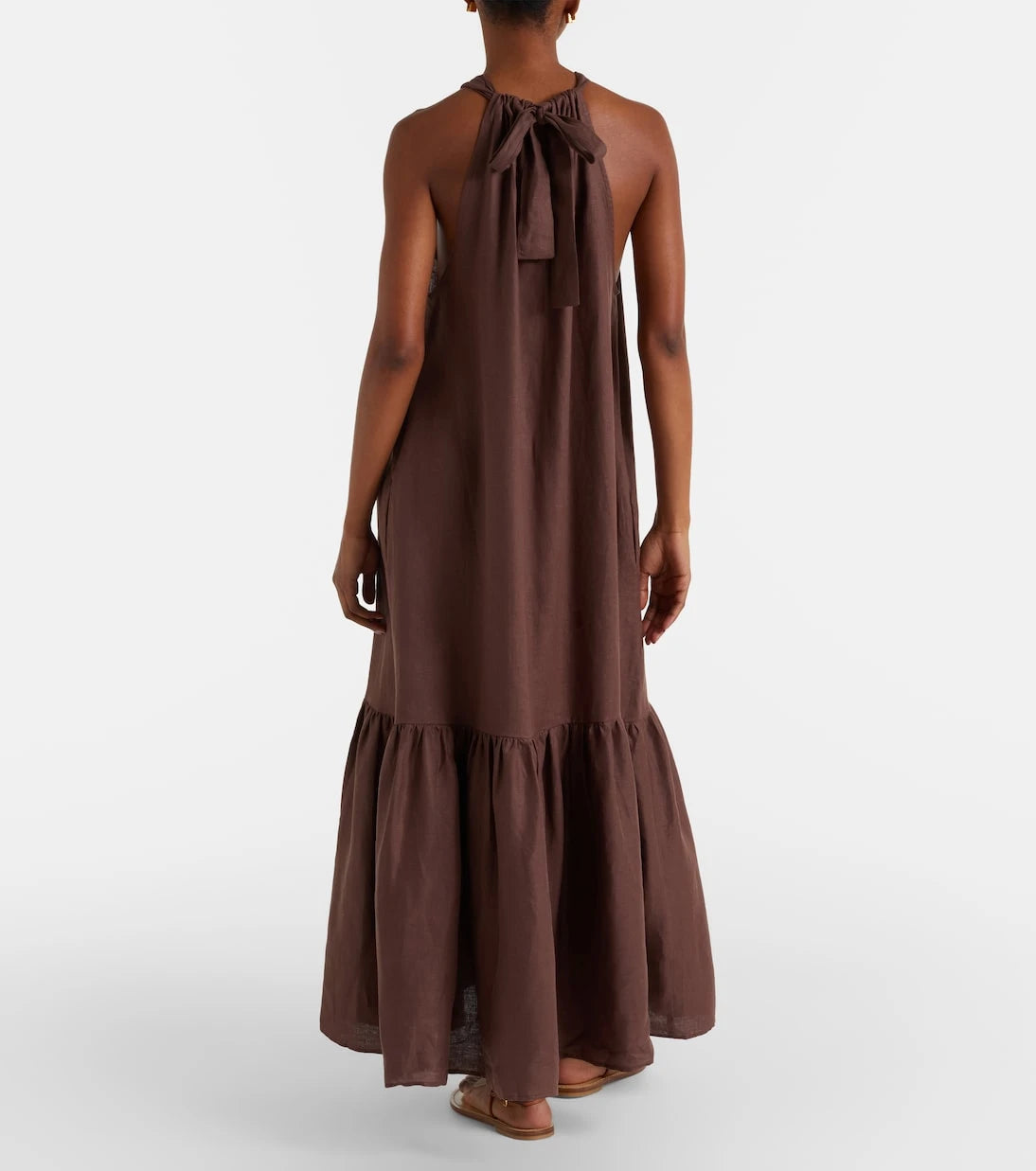 Asceno - Linen maxi dress