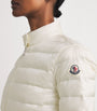 Moncler White Down-Filled Lans Puffer Jacket
