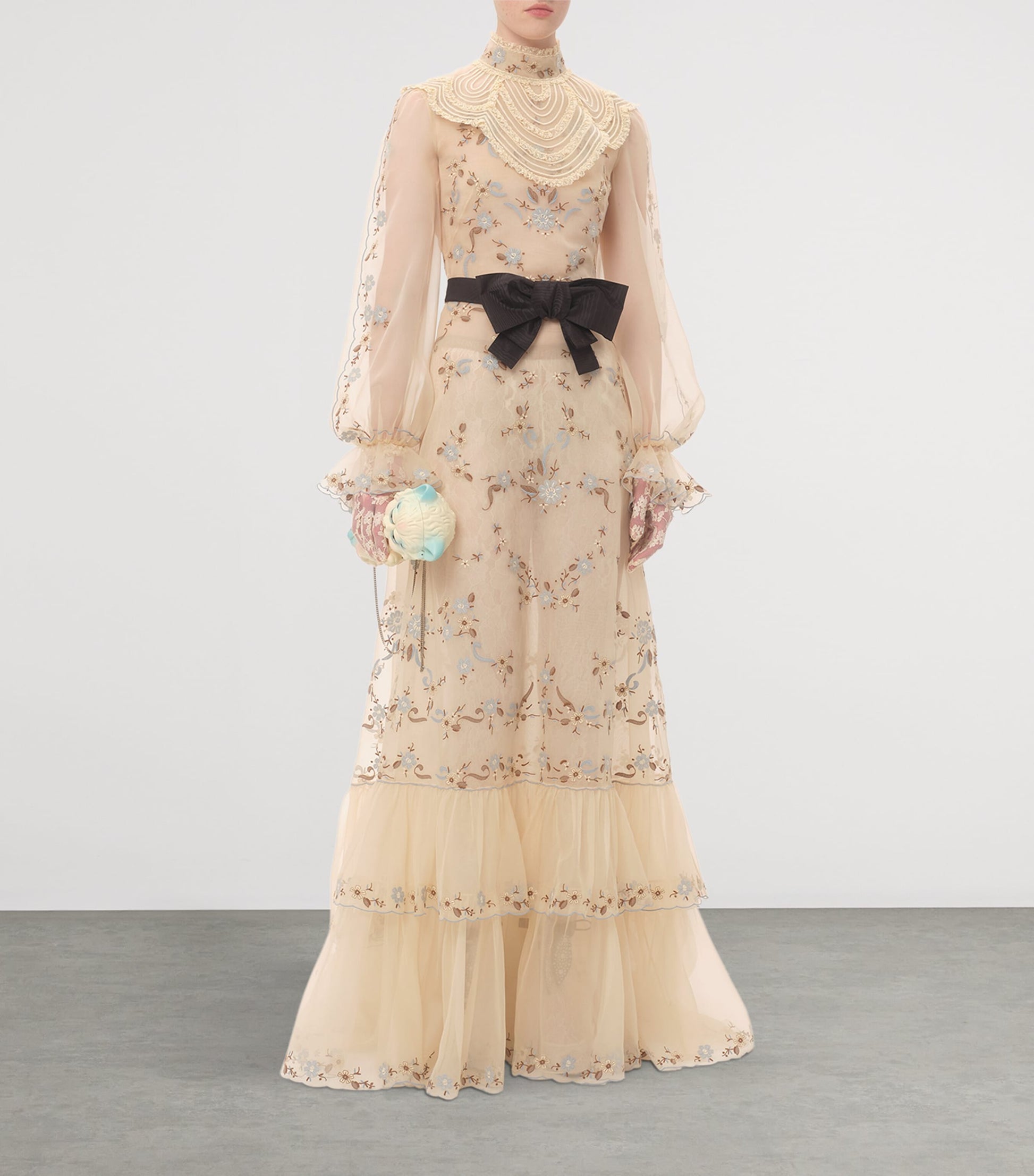 Valentino Garavani Multi Le Chat de La Maison Clutch Bag