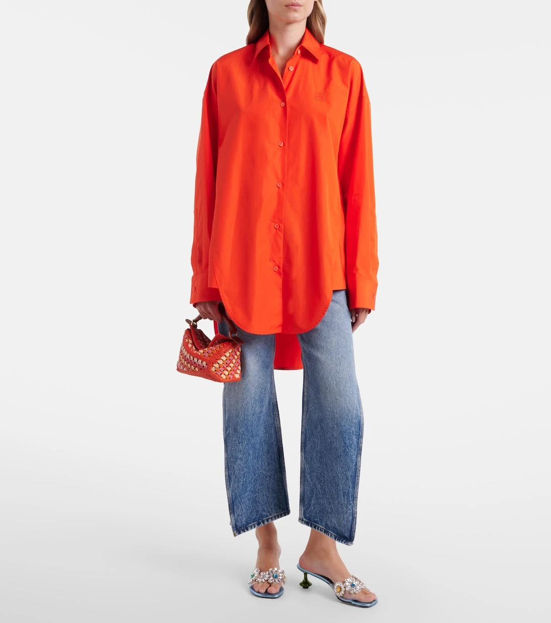 Loewe - Paula's Ibiza Toy Crystal Flowers mules