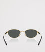 RB3774D Metal Oval Sunglasses