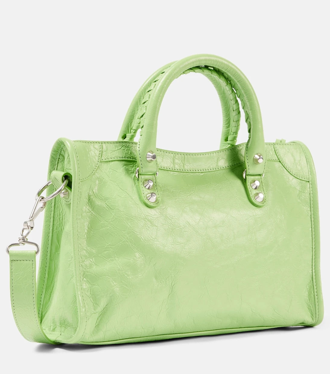 Balenciaga - حقيبة توتي Le City Small جلدية