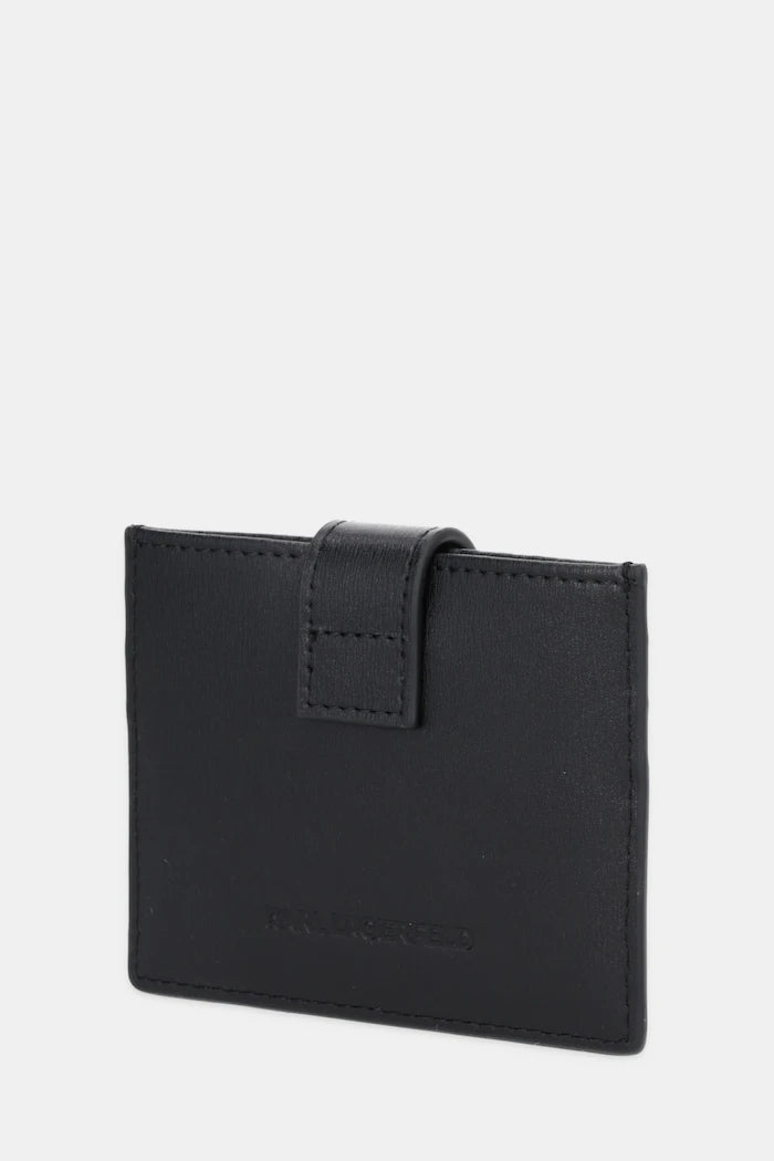 Кожен калъф за карти Karl Lagerfeld K/AUTOGRAPH
