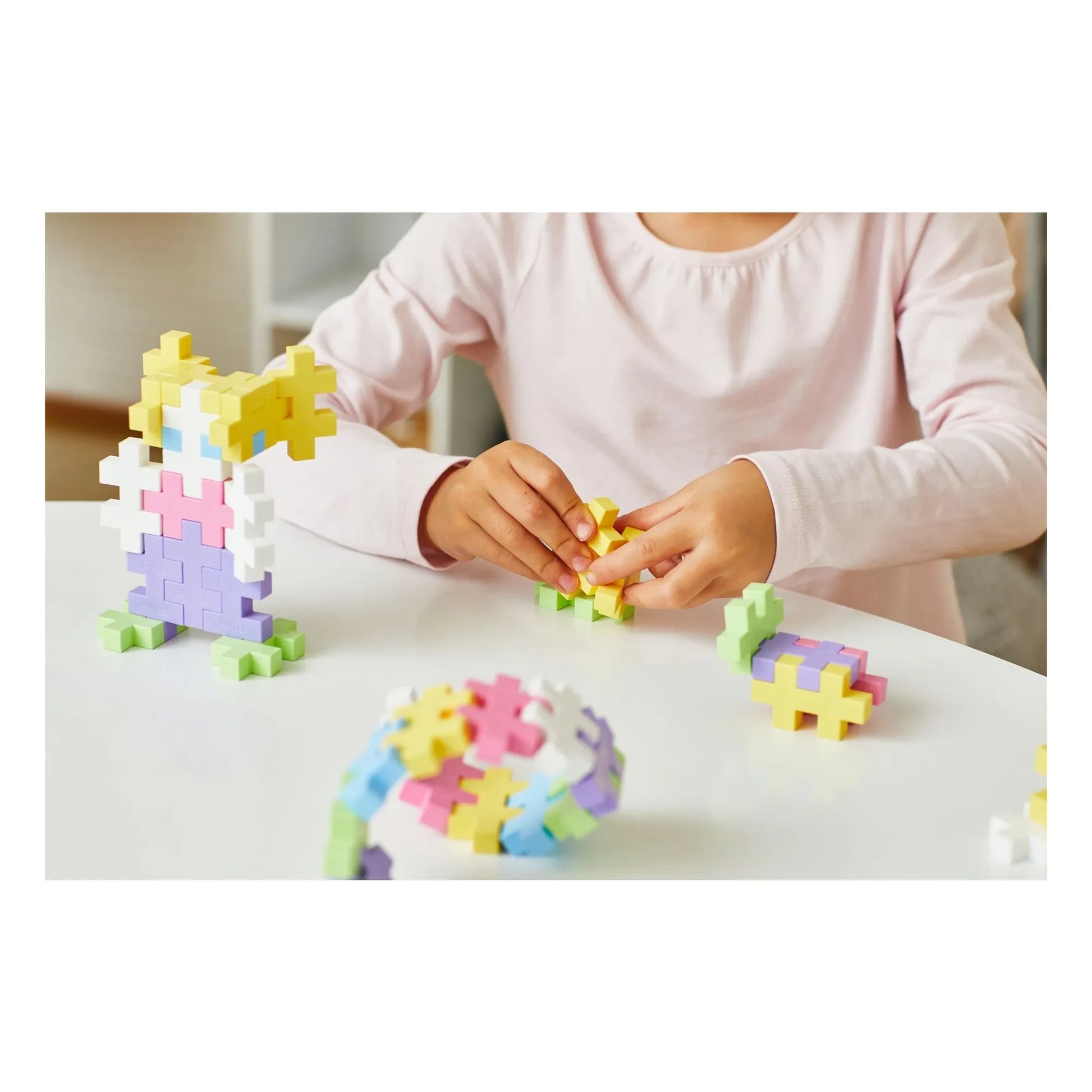 Plus-Plus - Pastel Valisette - 70 pieces