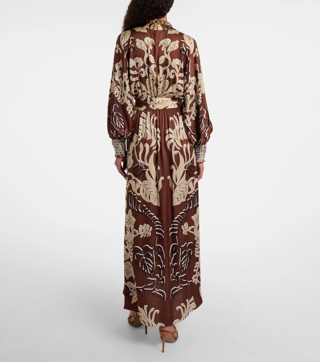 Poupette St Barth - Kristen printed maxi dress