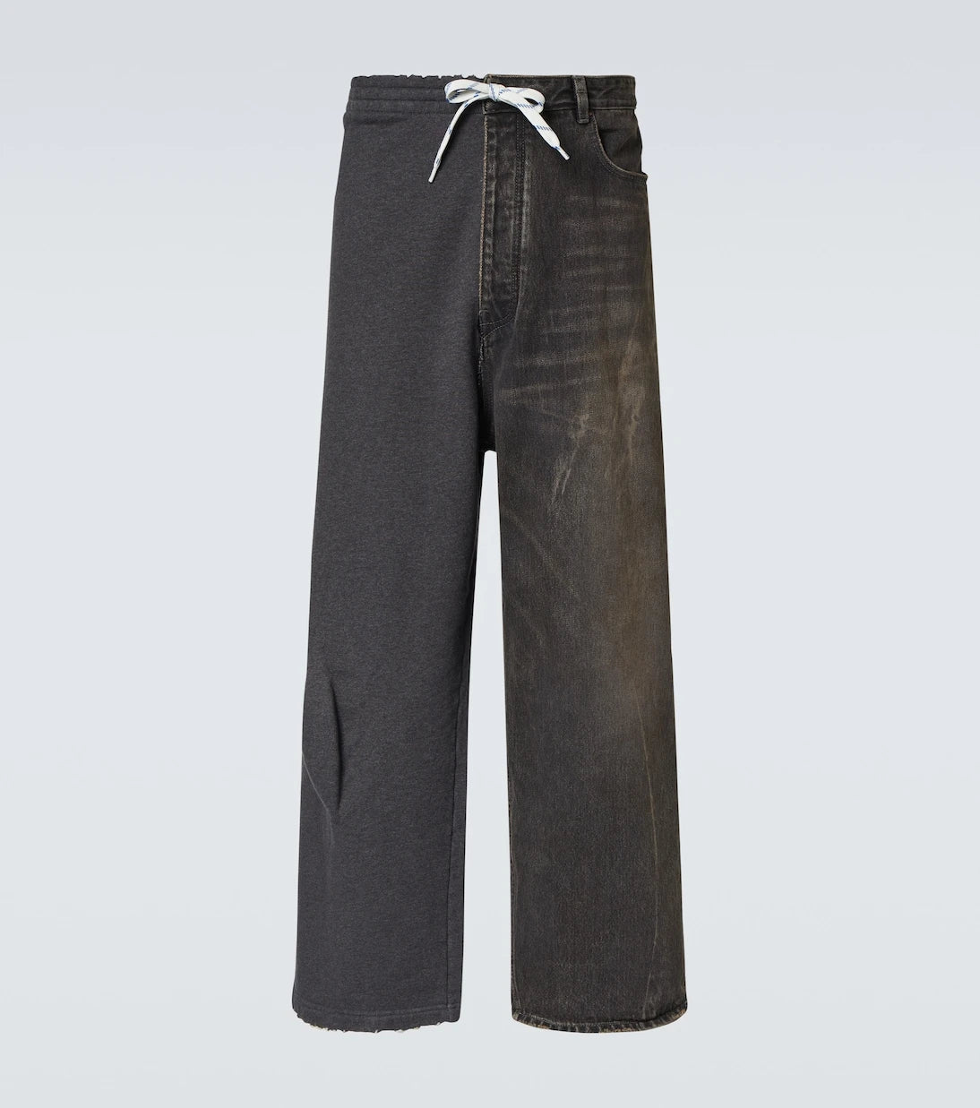 Balenciaga - Mid-rise wide-leg jeans