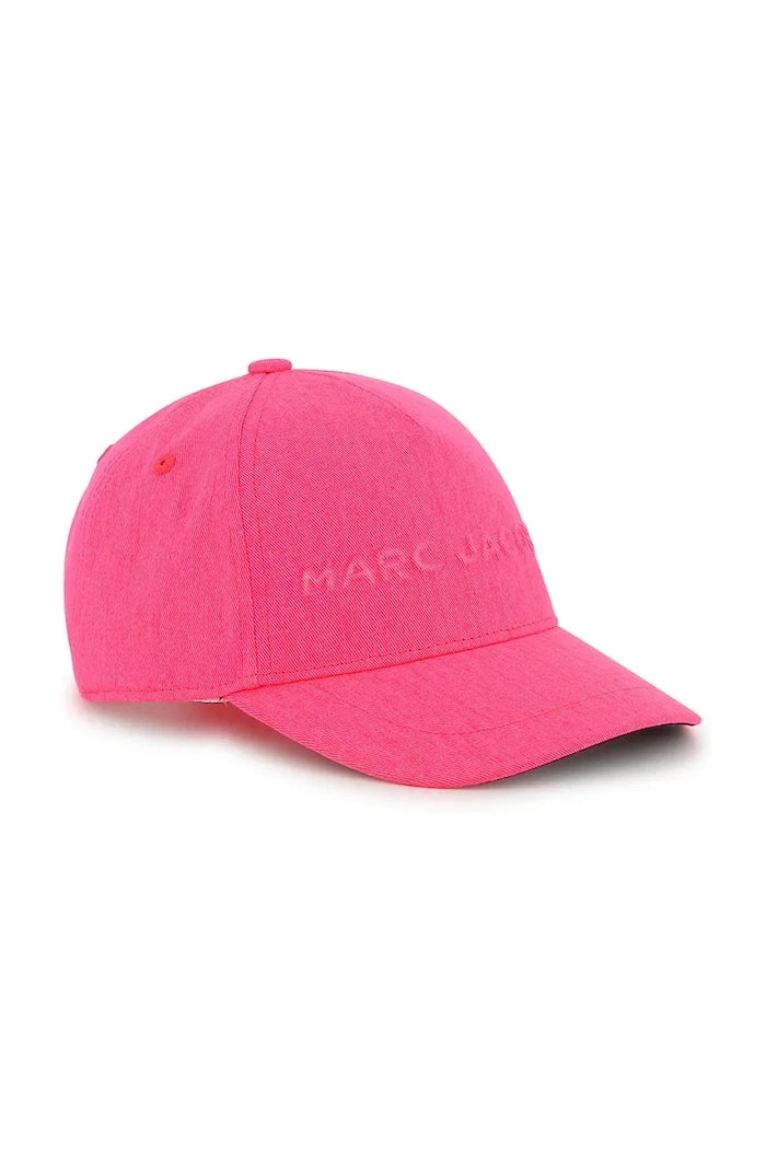 Детска памучна шапка с козирка Marc Jacobs