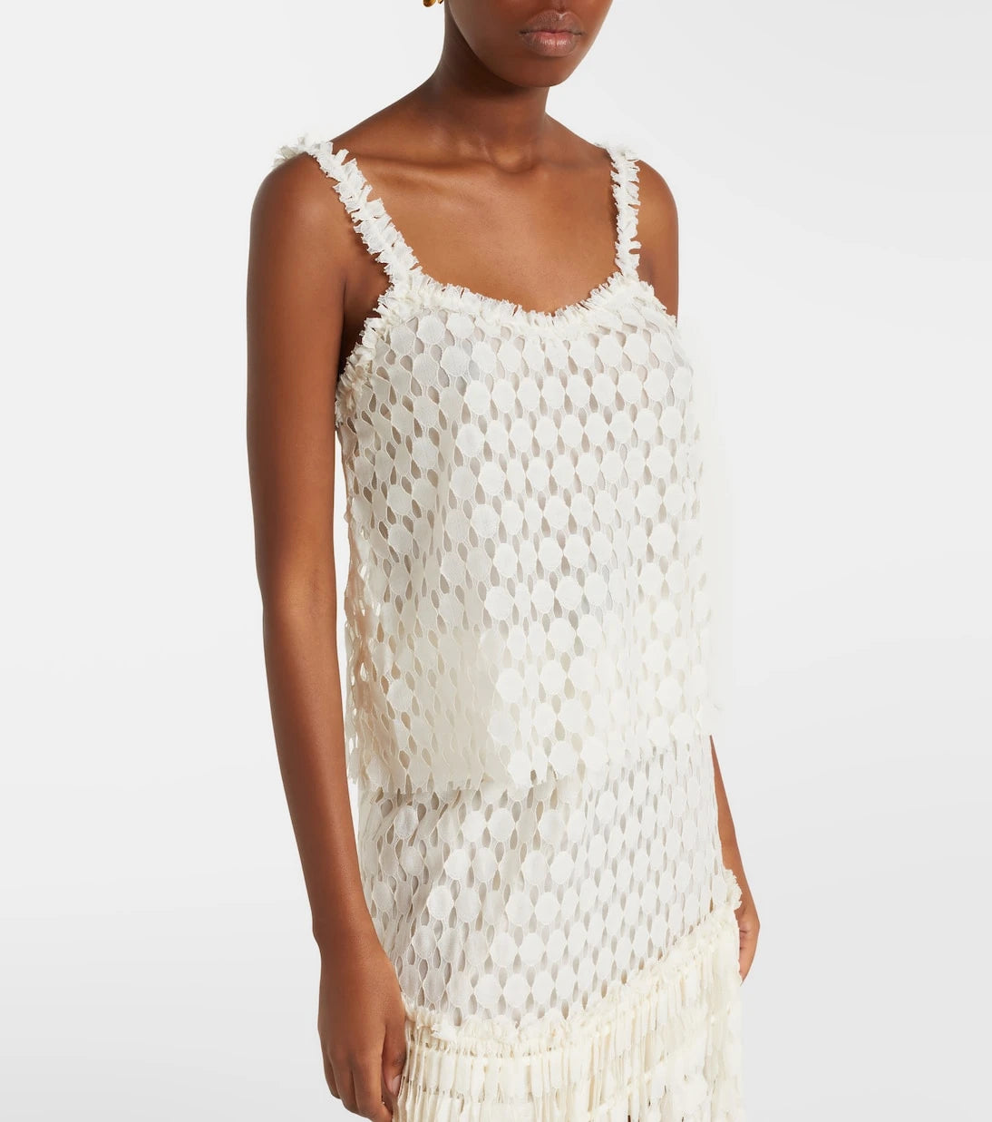 Ulla Johnson - Francoise lace cotton-blend top