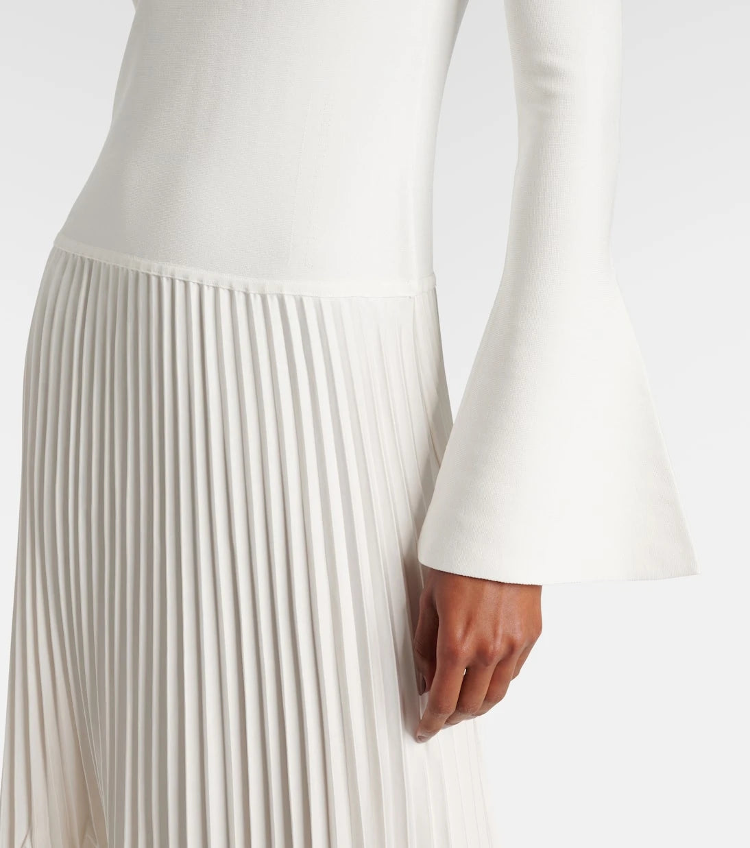 Simkhai - Damoni pleated midi dress