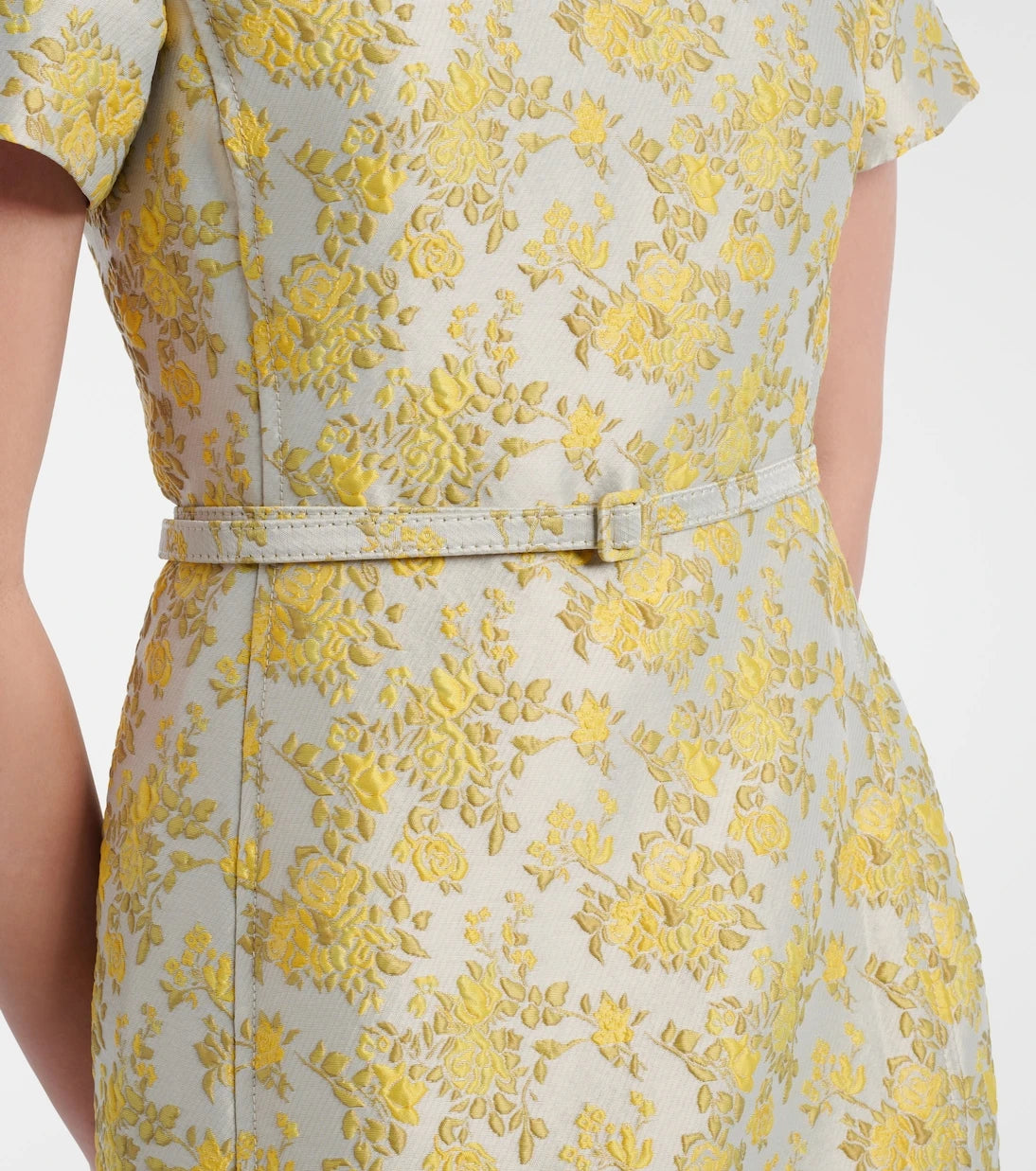 Simkhai - Caraline floral jacquard cocktail dress