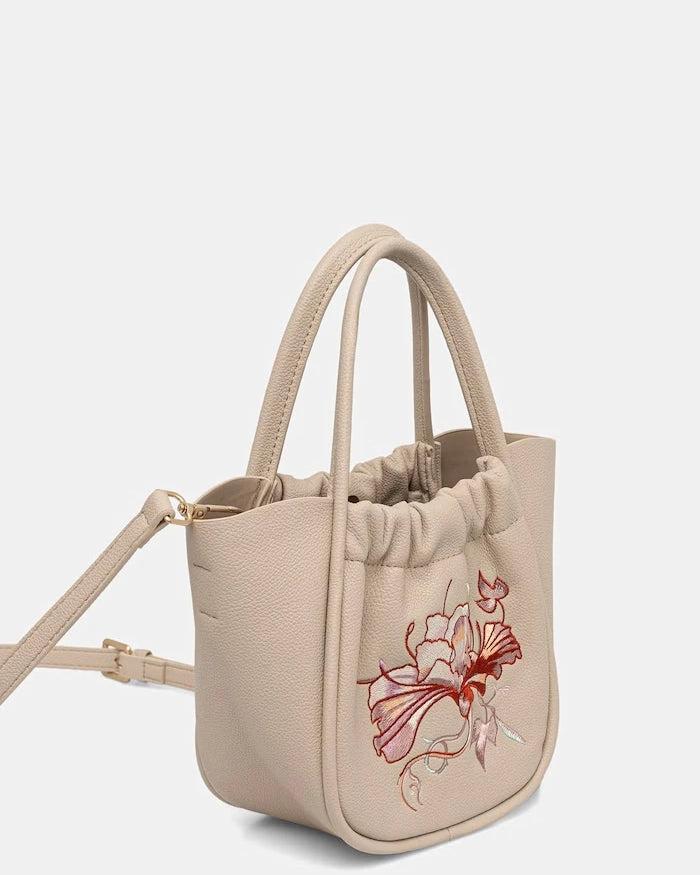 Medicine suni deri crossbody kadın çantası