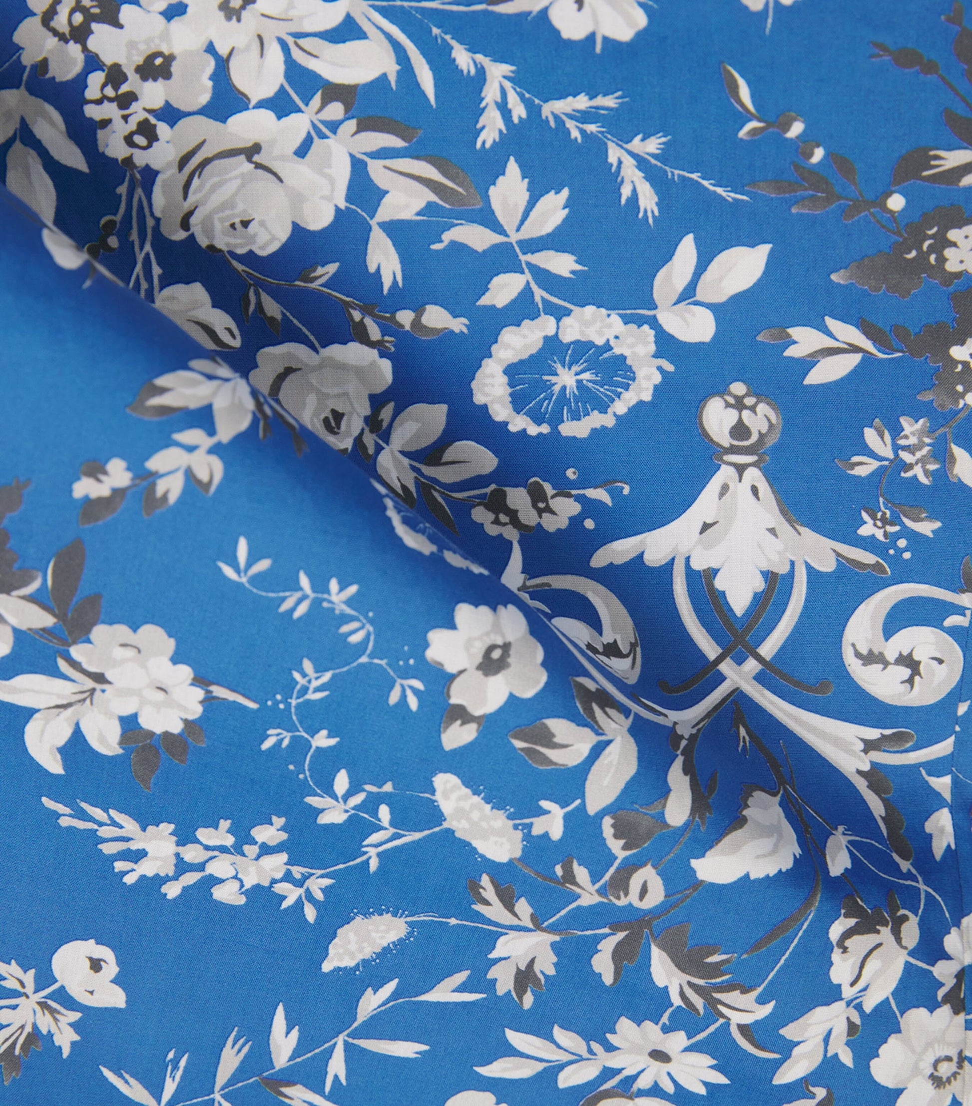 DÔEN Blue Floral Adele Mini Dress