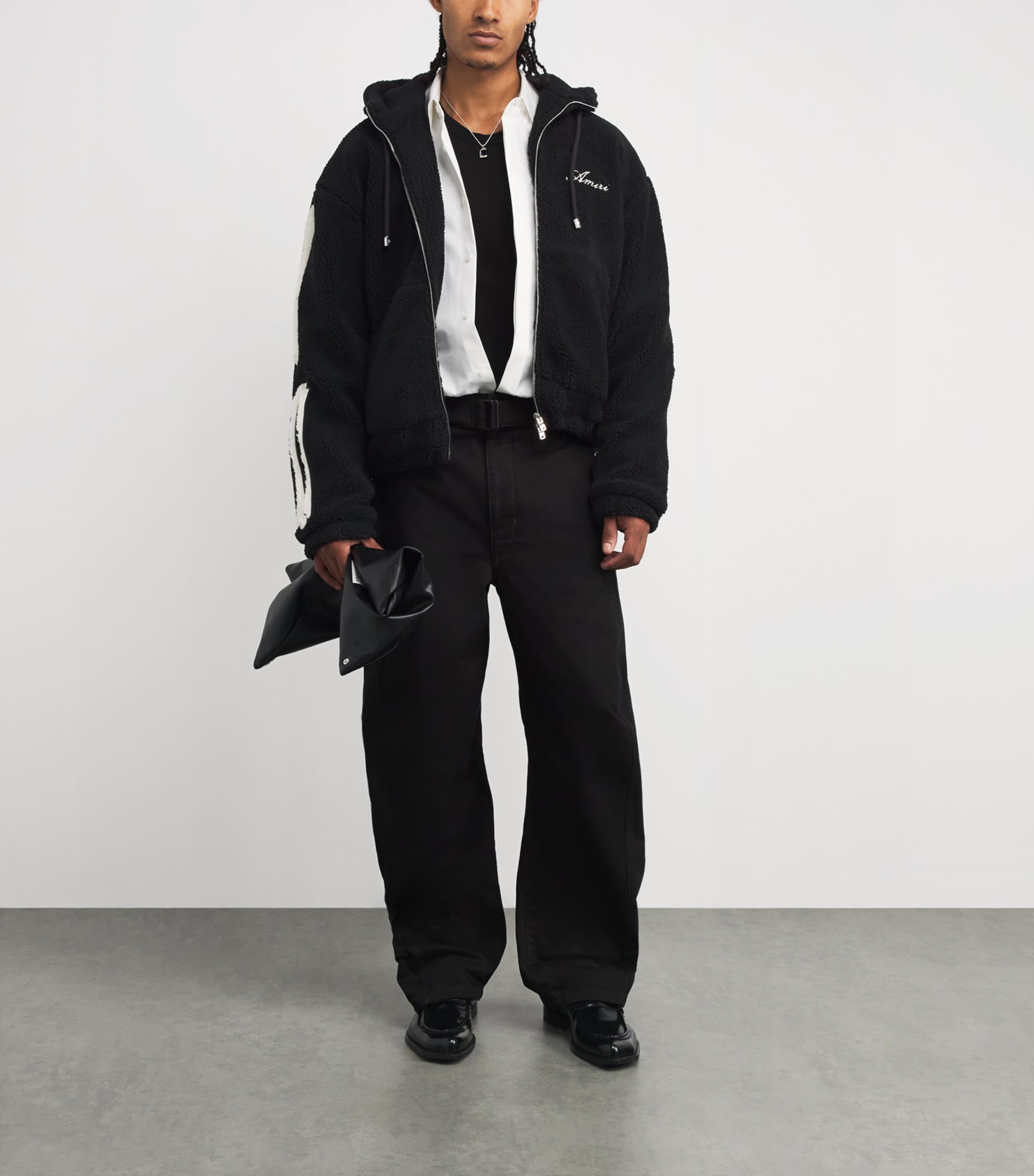 Black Fleece Bones Hoodie