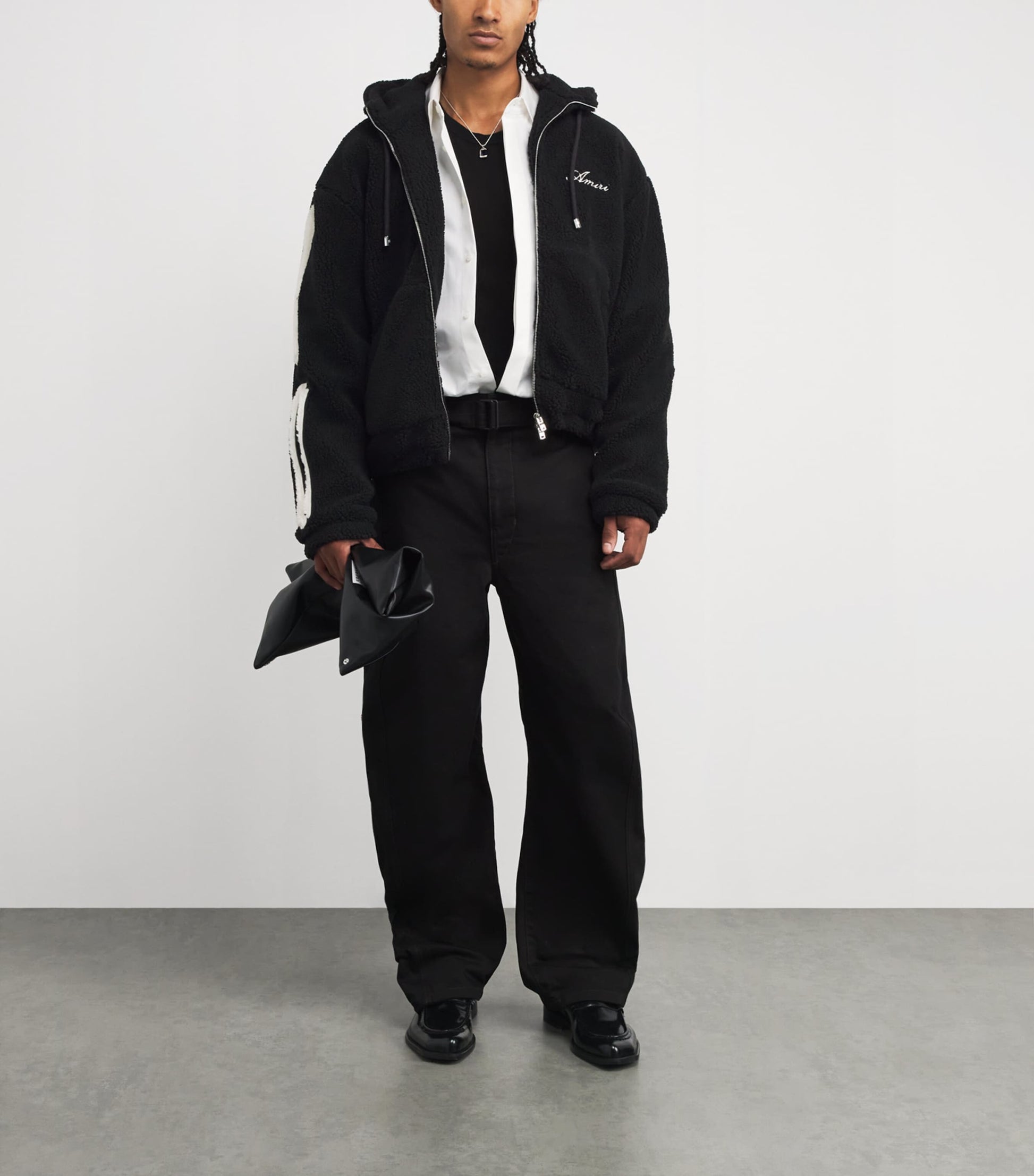 Black Fleece Bones Hoodie