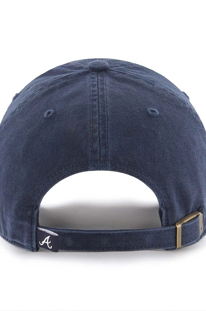 Kavisli siperlikli pamuk şapka 47 brand MLB Atlanta Braves