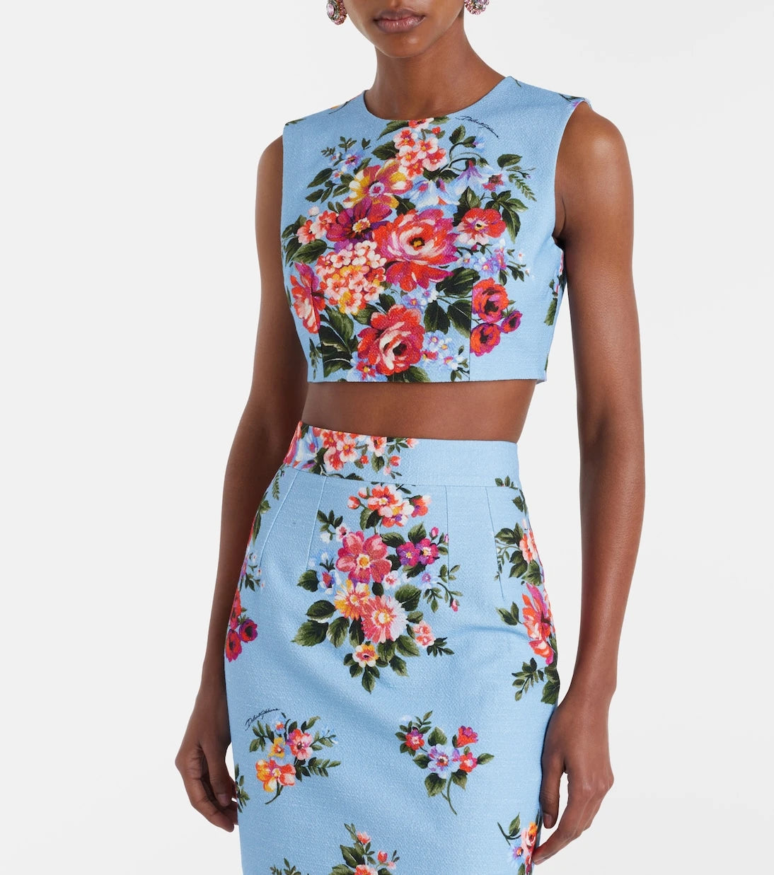 Dolce&Gabbana - Floral cotton top