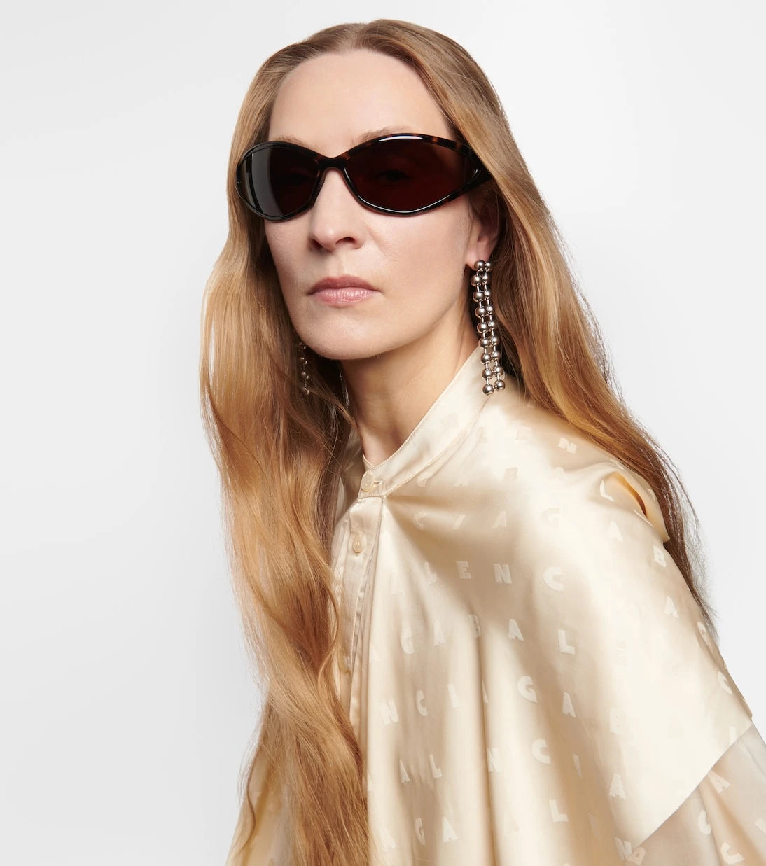Balenciaga - Oval sunglasses