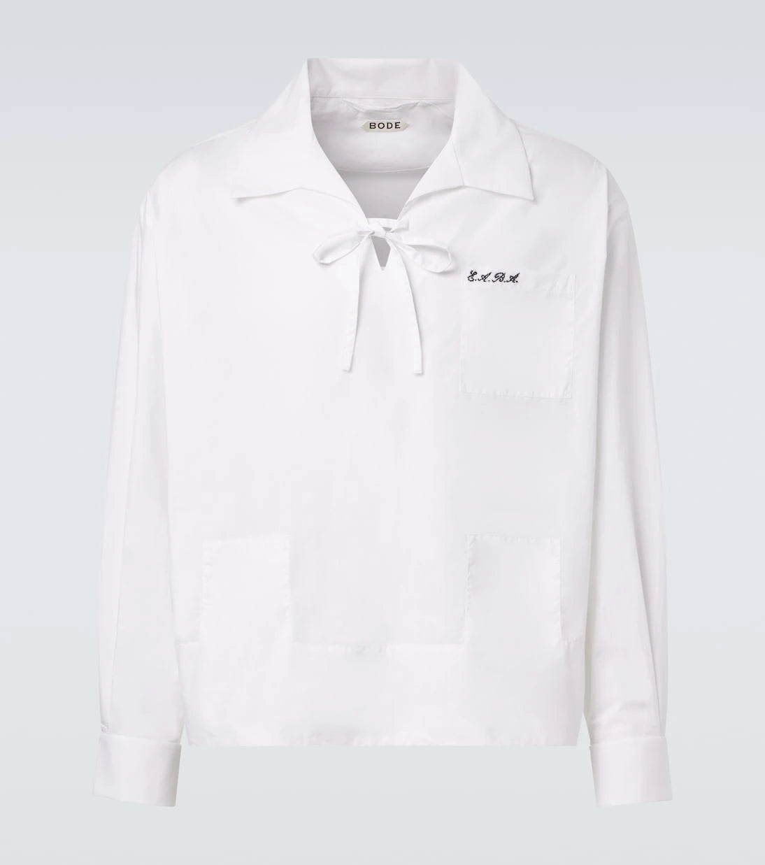 Bode - Cotton poplin top