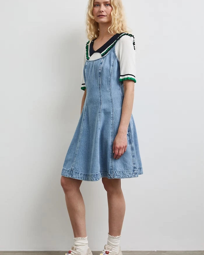 Medicine Denim İspanyol Kesim Elbise