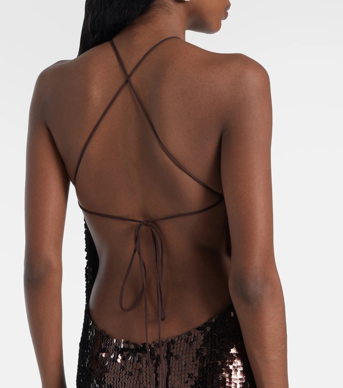 Magda Butrym - Floral-appliqué maxi dress