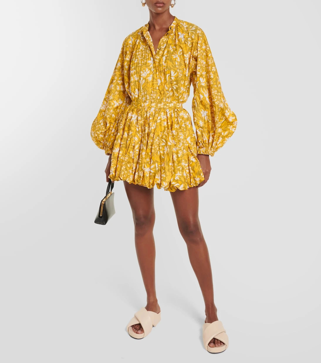 Jil Sander - Floral miniskirt