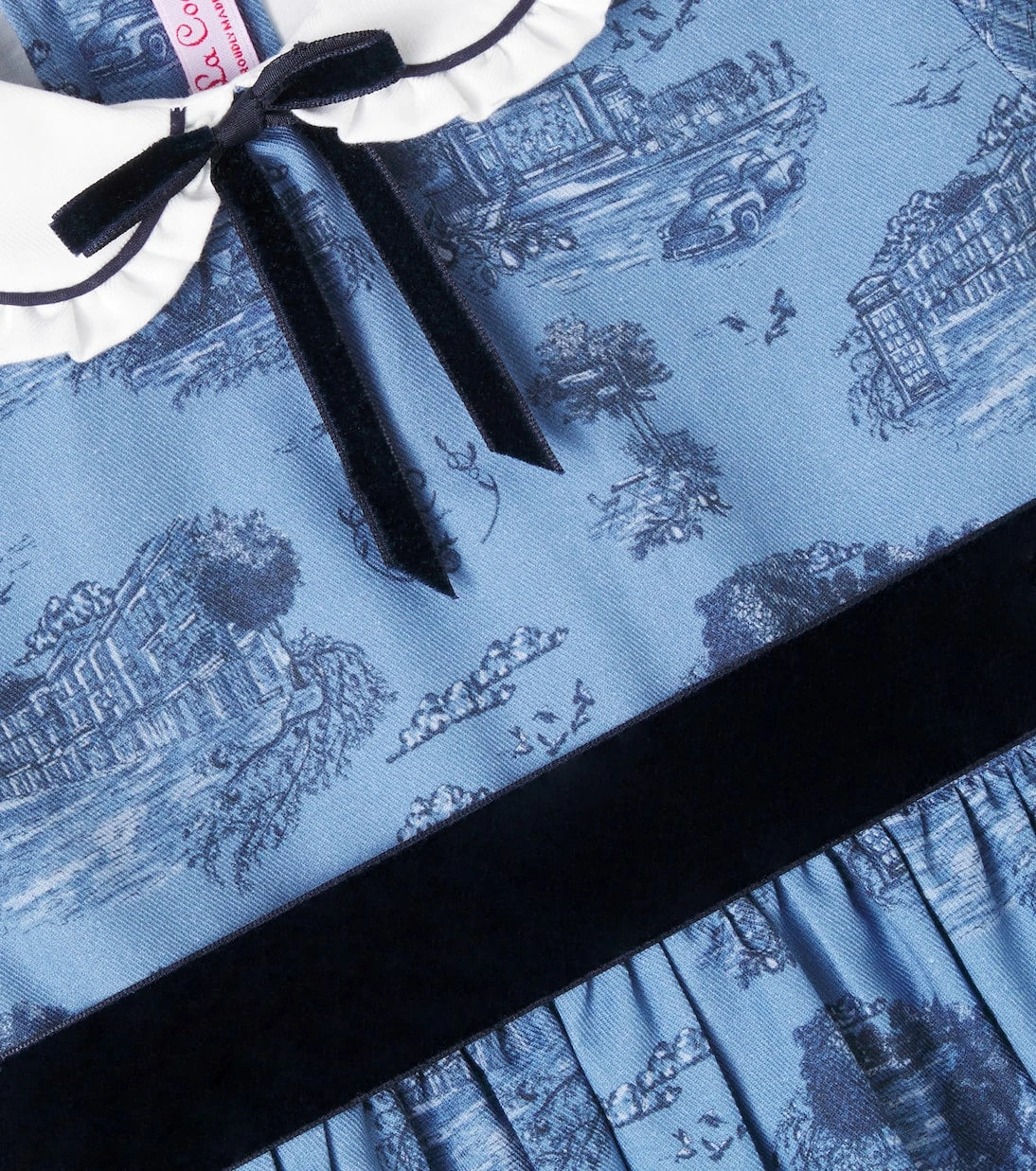 La Coqueta - فستان هيلينا القطني المطبوع