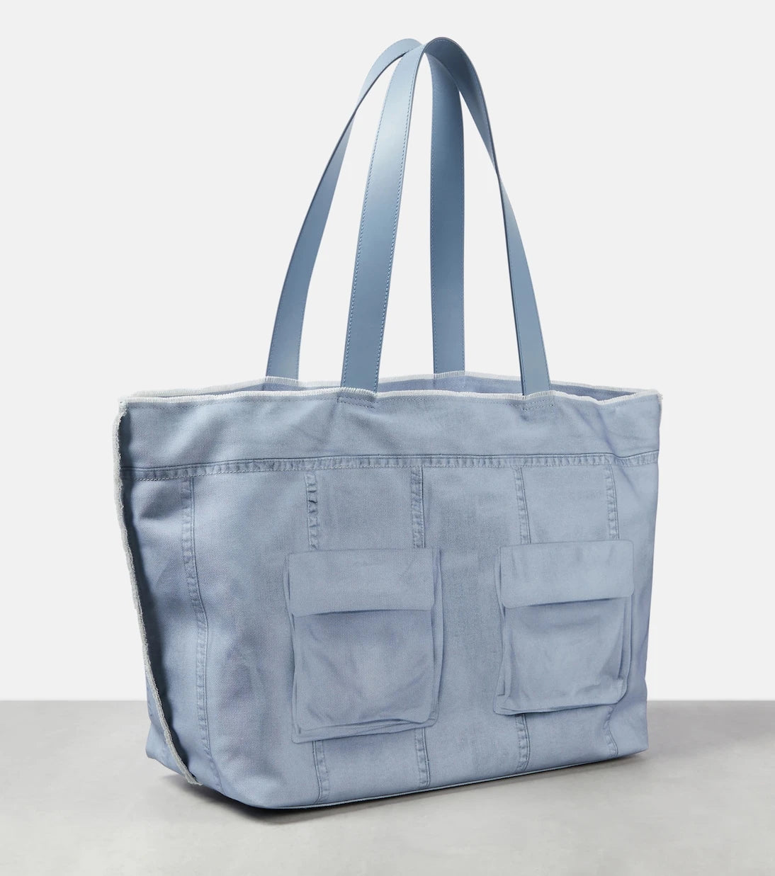 Acne Studios - Midsummer Large cotton canvas tote bag