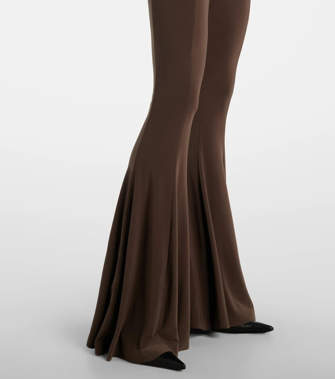 Norma Kamali - Turtleneck jersey jumpsuit
