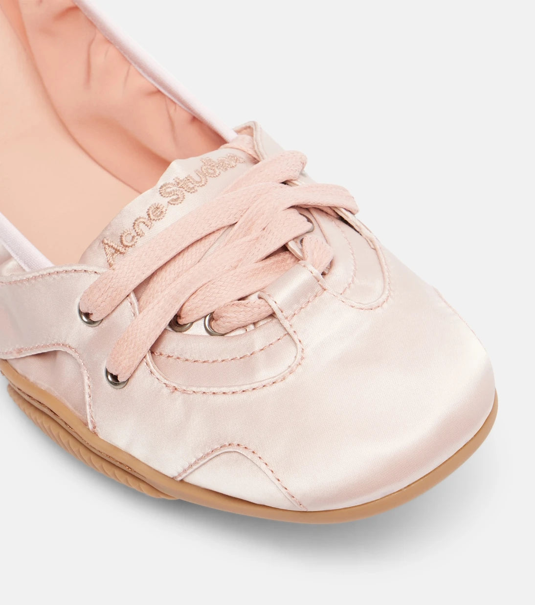 Acne Studios - حذاء سنيكرز بيلاريا من الساتان