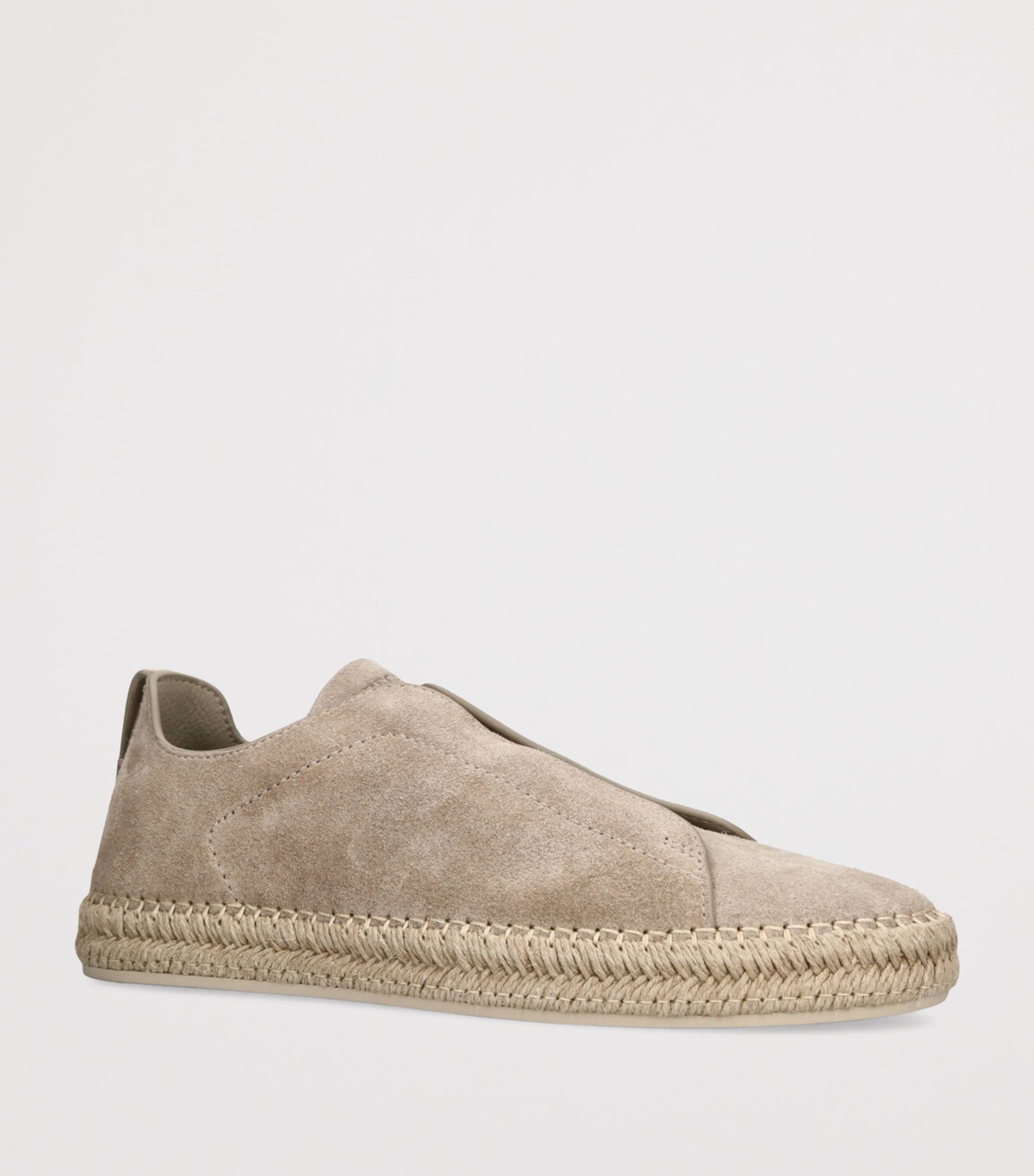 Suede Triple Stitch Espadrilles