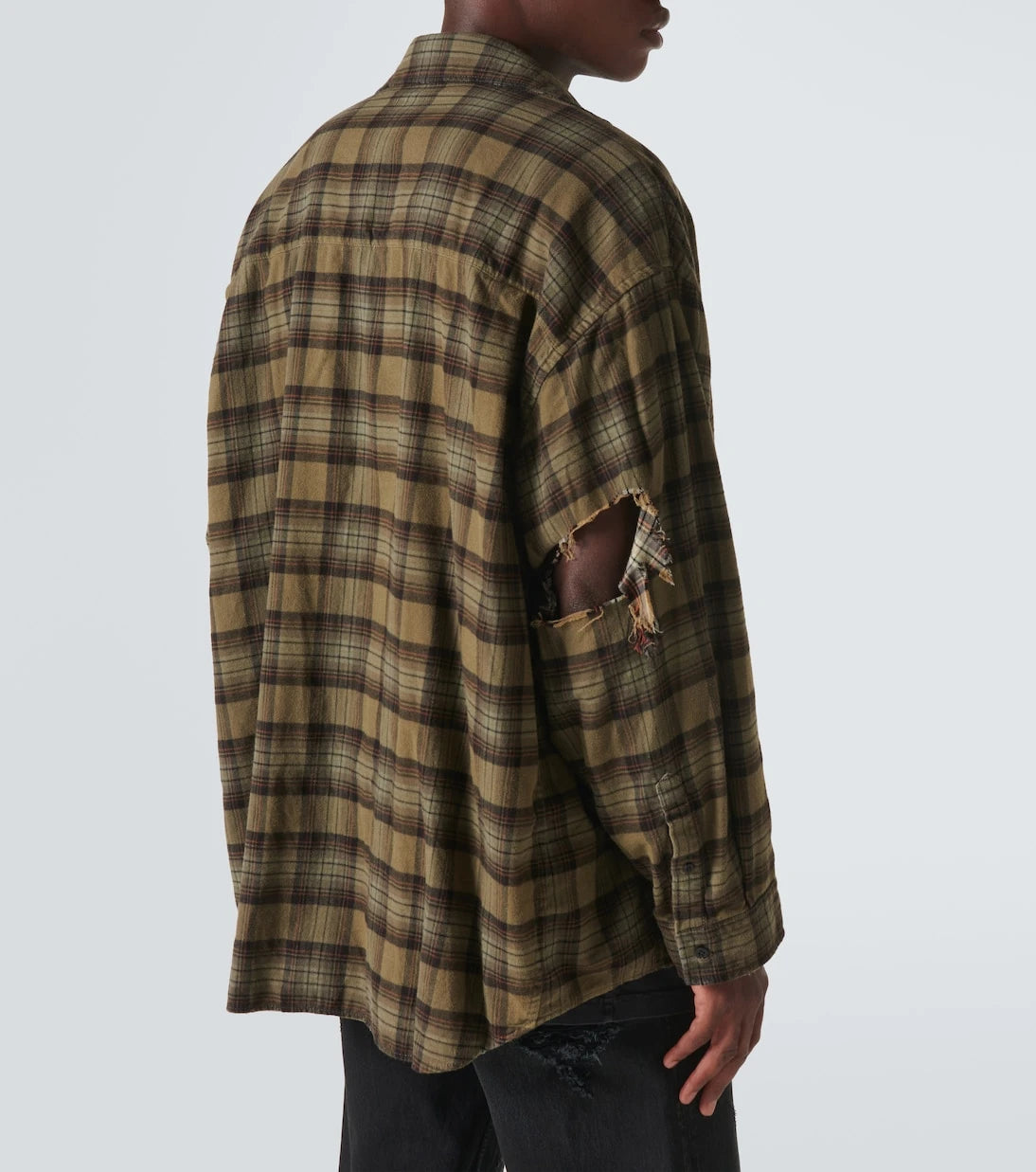Balenciaga - Paris Liberty layered cotton shirt