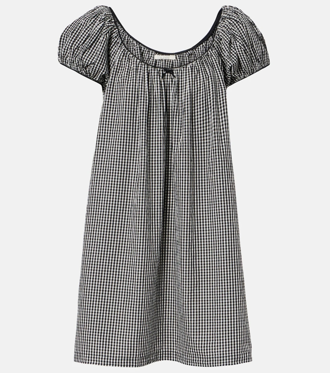Dôen - Julia gingham cotton poplin minidress